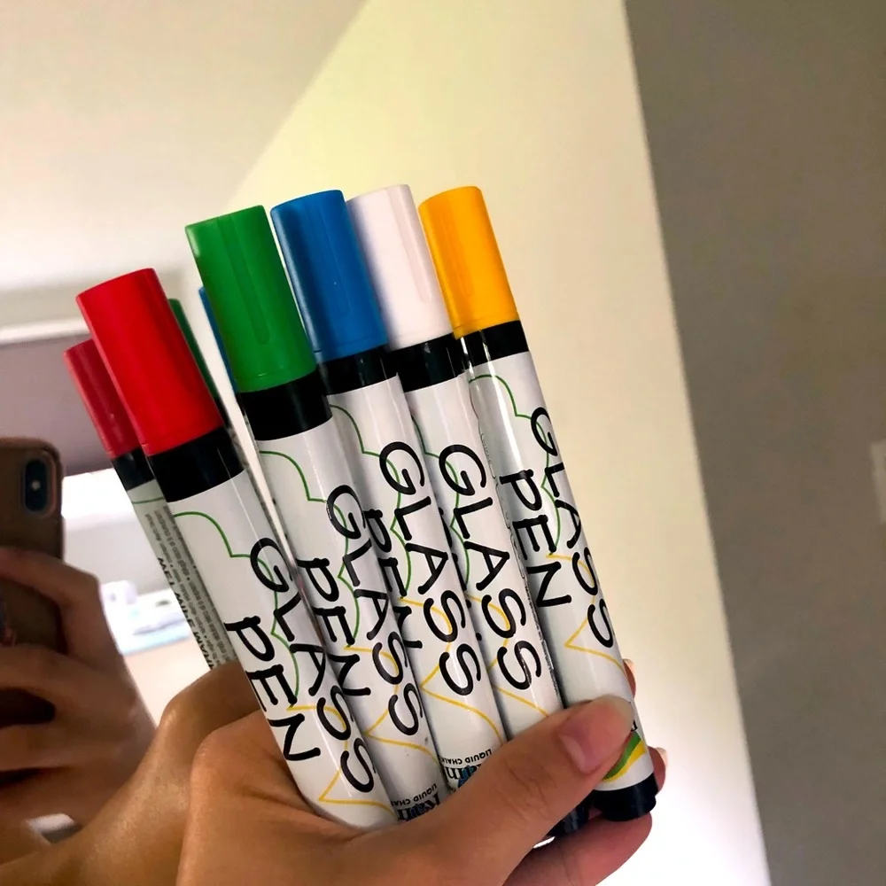 Glass pen window marker